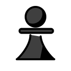 Chess Pawn Piece Free Open-Source SVG Icon