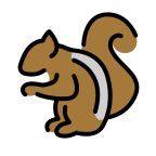 Chipmunk Free Open-Source SVG Icon