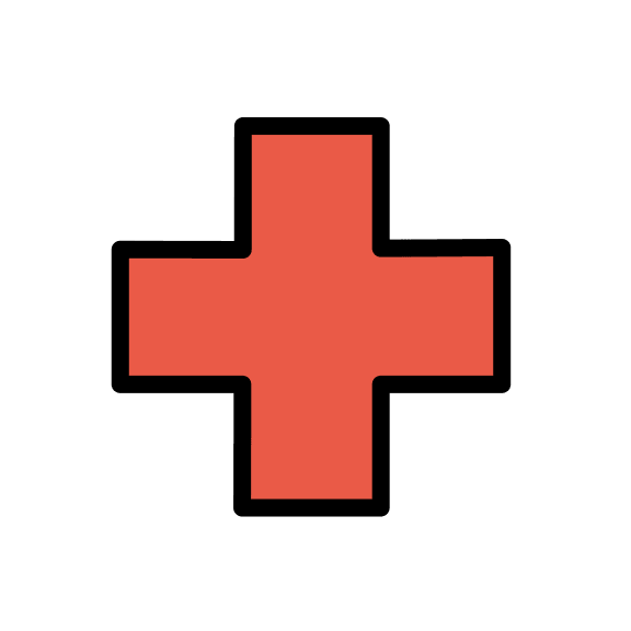 First Aid Kit Free Open-Source SVG Icon (OpenMoji)