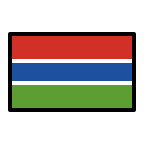 Gambia National Flag (OpenMoji) Free Open-Source SVG Icon