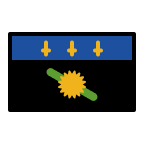 Guadeloupe Flag Free Open-Source SVG Icon