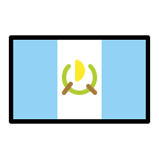 Guatemala National Flag Free Open-Source SVG Icon