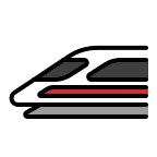 High-Speed Train Free Open-Source SVG Icon