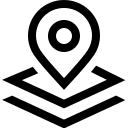 Geographic Information System Application Free Open-Source SVG Icon