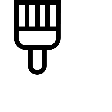 Brush Tool Free Open-Source SVG Icon (OpenSearch UI)