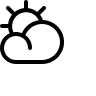 Sunny Cloud (OpenSearch UI) Free Open-Source SVG Icon