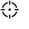 Crosshairs Targeting Tool Free Open-Source SVG Icon