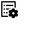 Index Settings Configuration Free Open-Source SVG Icon