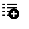 Add to List (OpenSearch UI) Free Open-Source SVG Icon
