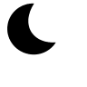 Moon Symbol Free Open-Source SVG Icon