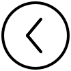 Left Angle Circle Arrow (Pepicons Pencil) Free Open-Source SVG Icon