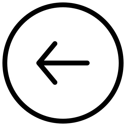 Left Arrow in Circle (Pencil) Free Open-Source SVG Icon (Pepicons Pencil)