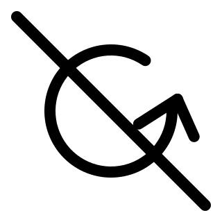 Arrow Spin Off (Pepicons Pencil) Free Open-Source SVG Icon (Pepicons Pencil)