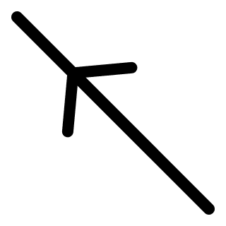 Arrow Pointing Up and Left (Pepicons Pencil) Free Open-Source SVG Icon (Pepicons Pencil)