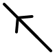 Arrow Pointing Up and Left (Pepicons Pencil) Free Open-Source SVG Icon