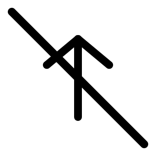 Off Arrow Pointing Up Free Open-Source SVG Icon (Pepicons Pencil)