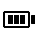 Battery Level Indicator Free Open-Source SVG Icon