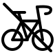 Bicycle Off State Free Open-Source SVG Icon