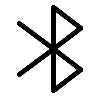 Bluetooth Connectivity Symbol Free Open-Source SVG Icon (Pepicons Pencil)