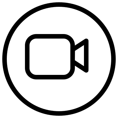 Circular Camera Lens Free Open-Source SVG Icon (Pepicons Pencil)