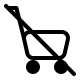 Shopping Cart Disabled Free Open-Source SVG Icon