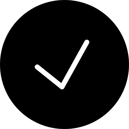 Filled Checkmark in Circle Free Open-Source SVG Icon (Pepicons Pencil)