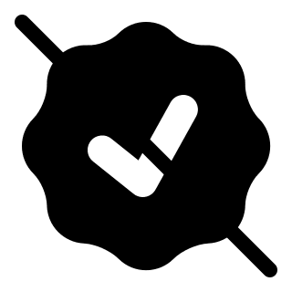 Checkmark Disabled (Filled) Free Open-Source SVG Icon (Pepicons Pencil)