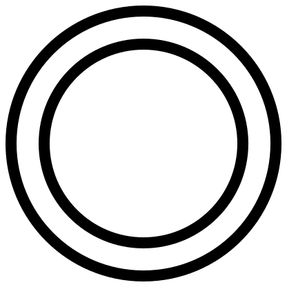 Big Circle Shape Free Open-Source SVG Icon (Pepicons Pencil)