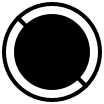 Big Filled Circle Off Free Open-Source SVG Icon