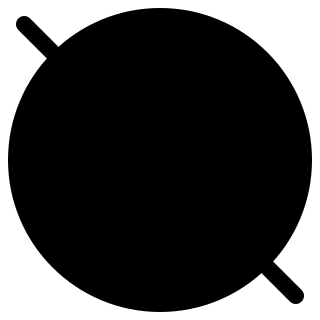 Big Circle Off (Filled) Free Open-Source SVG Icon (Pepicons Pencil)