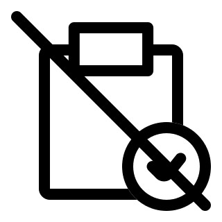 Circled Clipboard Check Off Free Open-Source SVG Icon (Pepicons Pencil)