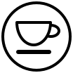 Circular Cup Design Free Open-Source SVG Icon