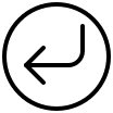 Down Left Direction Circle Free Open-Source SVG Icon