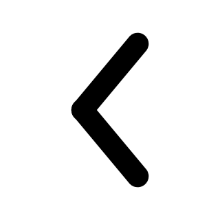 Left Angle Arrow (Pepicons Pop!) Free Open-Source SVG Icon (Pepicons Pop!)