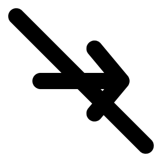 Right Arrow Off State (Pop) Free Open-Source SVG Icon (Pepicons Pop!)