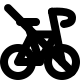 Bicycle Off (Pepicons Pop!) Free Open-Source SVG Icon