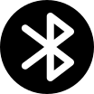 Bluetooth Circle (Filled) Free Open-Source SVG Icon