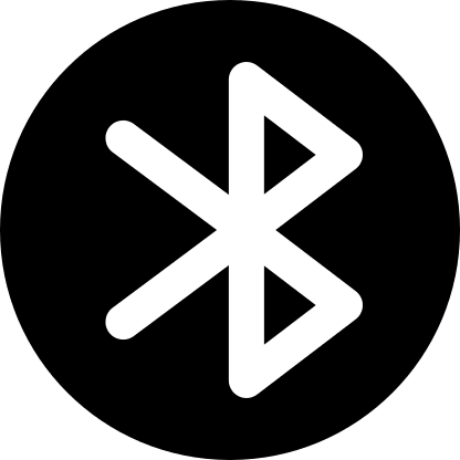 Bluetooth Circle (Filled) Free Open-Source SVG Icon (Pepicons Pop!)