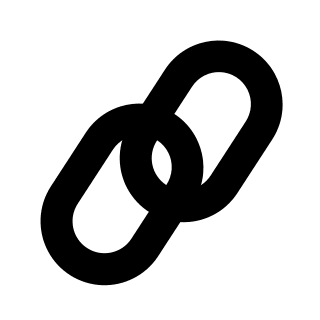 Chain Link Symbol Free Open-Source SVG Icon (Pepicons Pop!)