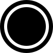 Big Filled Circle Free Open-Source SVG Icon