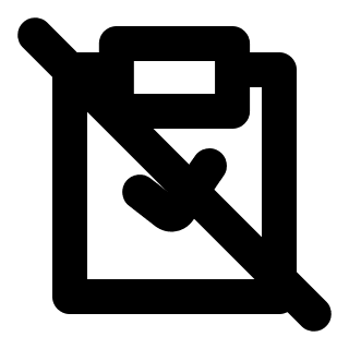 Clipboard Check Off Status (Pepicons Pop!) Free Open-Source SVG Icon (Pepicons Pop!)