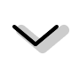 Downward Angle Arrow Free Open-Source SVG Icon