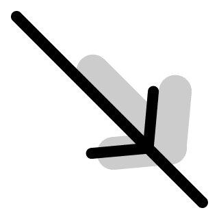 Downward Right Arrow (Outline) Free Open-Source SVG Icon (Pepicons Print)