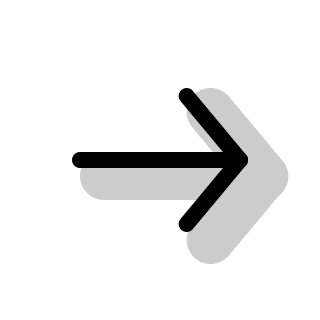 Right Arrow (Pepicons Print) Free Open-Source SVG Icon (Pepicons Print)