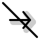 Right Arrow (Off) Free Open-Source SVG Icon