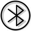 Bluetooth Circle Symbol Free Open-Source SVG Icon