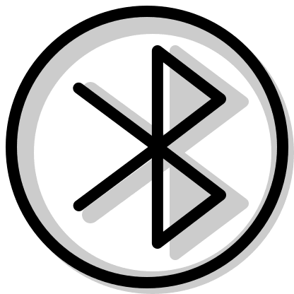 Bluetooth Circle Symbol Free Open-Source SVG Icon (Pepicons Print)