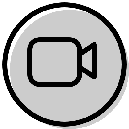 Circular Camera (Filled) Free Open-Source SVG Icon (Pepicons Print)