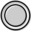 Big Filled Circle Free Open-Source SVG Icon