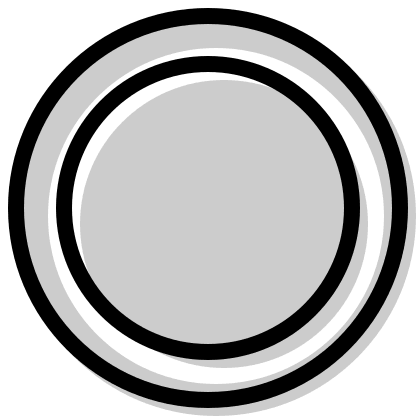 Big Filled Circle Free Open-Source SVG Icon (Pepicons Print)